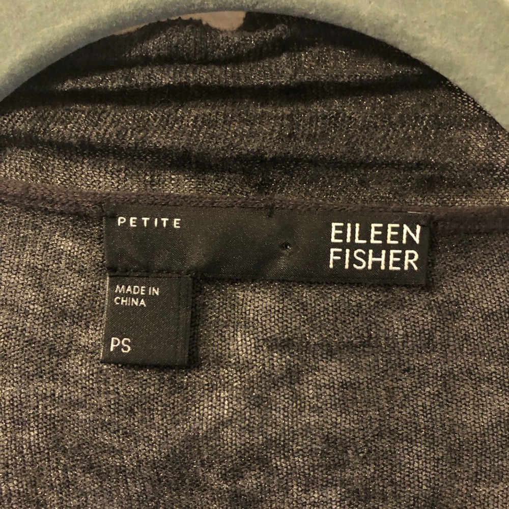 Eileen Fisher black cardigan